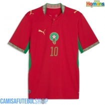 Camisa de time de futebol Marrocos Brahim Diaz #10 Replicas 1º Equipamento Mundo 2026 Manga Curta